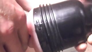 Str8Thugs.com - Straight dude stars in a solo video using a fleshlight for intense pl