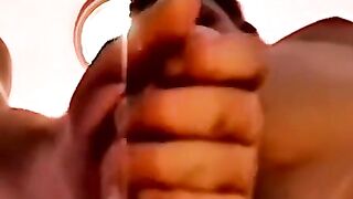 Straight newbie smiles post bareback creampie