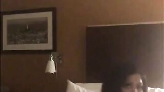 Big-Titted Black Beauty Shakes Her Fake Booty