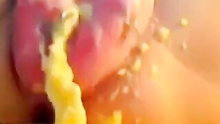Extreme Pussy Pumping: Banana Fist on Webcam