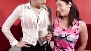 Akrobatischer Analsex mit einer brünetten deutschen Amateurin