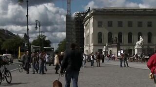 European Rickshaw Slave Public Anal