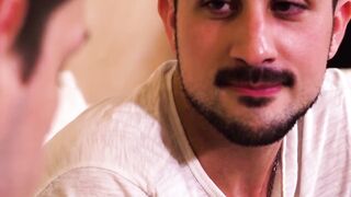 Michael Delray confesses lust to Mason Lear and fucks his ass