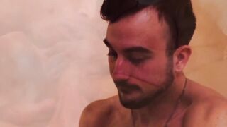 Michael Delray confesses lust to Mason Lear and fucks his ass