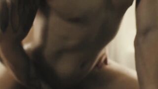 Muscular Tristan Jaxx demolishes tatted Zak Bishop roughly