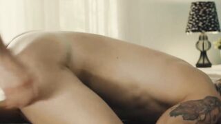 Muscular Tristan Jaxx demolishes tatted Zak Bishop roughly