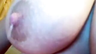 Big White Tits Dripping with Cream