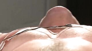 MuscleJockBound.com - Nick Moretti cum showers Tyler Saint after blowjob