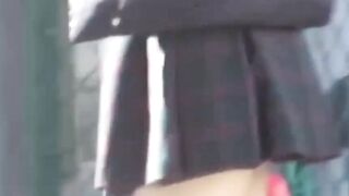 Pretty Japanese ladies vie for the hidden cameras attention
