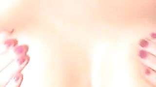 Brunette Plays with Dildo on Webcam