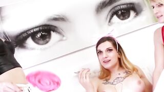 TranssexualNetwork.com - Tranny Cassidy Quinn in diaper after spanking session