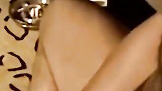 JoeSchmoeXXX.com - Black amateur strips and masturbates into an intense orgasmic blis