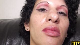 UKSubSluts.com - Mature subslut Red Rose teases Pascal with wet cunt