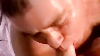Two amateurs throated by black jocks hungry mouth
