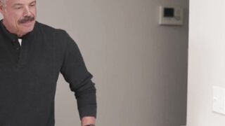 DILF Reece Scott fills Kyle Steeles hole with his massive dick