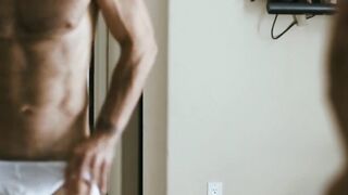 Eva Maxim serves stepdad Ricky Larkin hole for breakfast