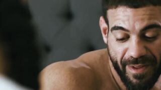 Eva Maxim serves stepdad Ricky Larkin hole for breakfast