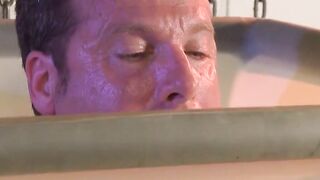 MuscleJockBound.com - Derek Pain gagged with electro shocks through body