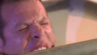 MuscleJockBound.com - Derek Pain gagged with electro shocks through body