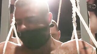 MuscleJockBound.com - Mulengro watches Adam slide cock in virgin hole