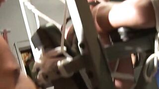 MuscleJockBound.com - Mulengro watches Adam slide cock in virgin hole