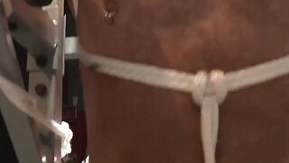 MuscleJockBound.com - Mulengro watches Adam slide cock in virgin hole