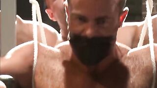 MuscleJockBound.com - Mulengro watches Adam slide cock in virgin hole