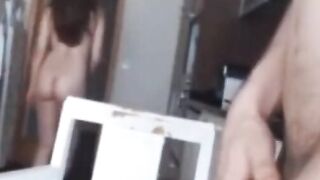 Amateur Babe's Hot Webcam Show with Her Man