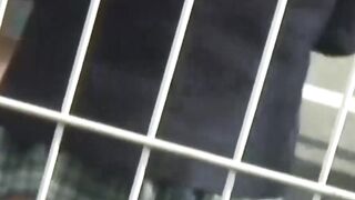 Voyeur enjoys recording Japanese hotties in daring skirts