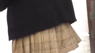 Asian cties watched on secret cam in nets and sheer stockings