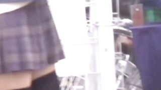 Asian cties watched on secret cam in nets and sheer stockings