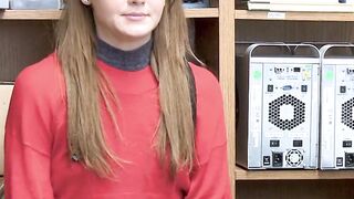 ShopliftersPunished.com - Young thief Rosalyn Sphinx fucked hard by Wrex Oliver for s