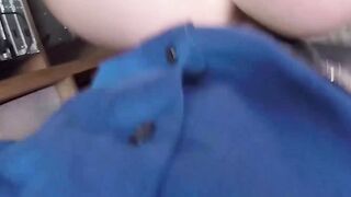 ShopliftersPunished.com - Milf Shoplifter goes down on her knees and suck after being