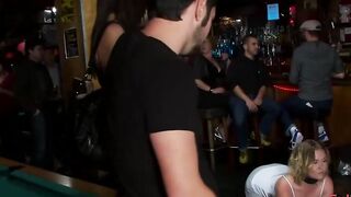 Sasha Knox Tied Up and Gangbanged at a Bar Public Disgrace Rough Sex