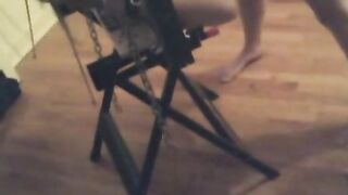 Submissive Slave's Mouth Used for Master's Pleasure