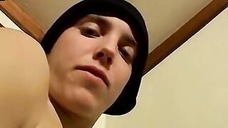 Handcuffed straight buds stroke cocks together roughly