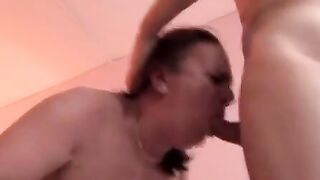 Granny Anna White's Blowjob