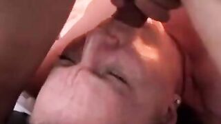 Granny Anna White's Blowjob