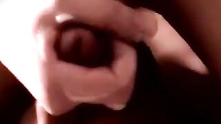 Black amateur takes white cock anal creampie
