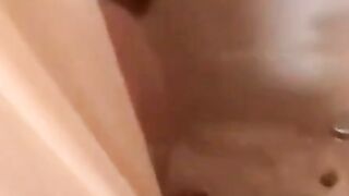 Black amateur takes white cock anal creampie