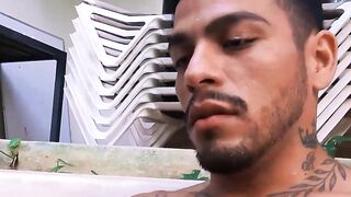 Horny Angel tries every position before I glaze him with cum