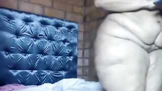 African BBW with Huge Assets on Webcam