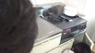 18-year-old Japanese Amateur Housemaid Homemade Sex with a Plumber