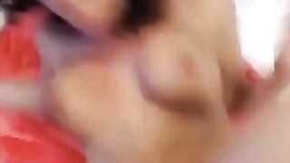 POV Amateur with Big Natural Tits & Cumshot