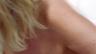 Jana Nelle's horny granny fantasies come true with doggystyle