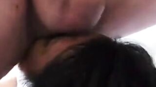 Thai Amateur Receives a Facial in Pattaya