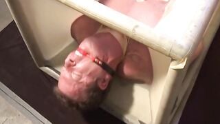 MuscleJockBound.com - Derek Pain suffers melting ice from Dire Callahan