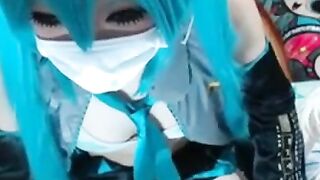 Miku Hatsune Asian Amateur Webcam Show