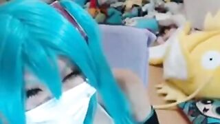 Miku Hatsune Asian Amateur Webcam Show