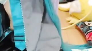 Miku Hatsune Asian Amateur Webcam Show